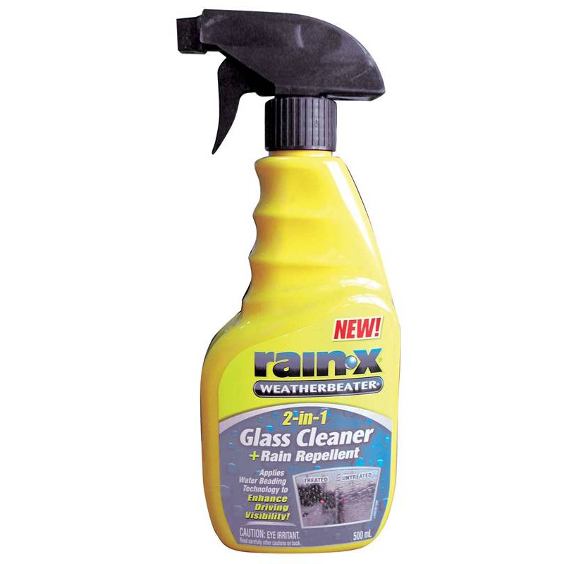 RainX 2in1 Windscreen Glass Cleaner & Rain Repellent advantage