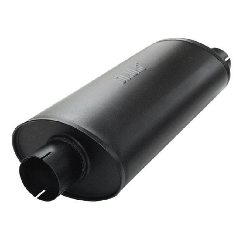 Jetex Universal Exhaust Silencer - Oval Box Offset Outlet - Universal