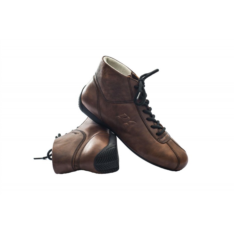 P1 Racewear Mito Classic Race Boots Size 40 Oakbark Brown advantage motorsport shop online to buy racewear race parts rally trackday and motorsport accessories