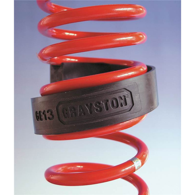 52-65mm Spring Assistors Gap Car Suspension Coil Heavy Duty Rubber Towing included an Auto Accessories Styling Sticker 