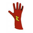 P1 Racewear Apex Race Gloves FIA Approved Red Size 8 (AA022APF)