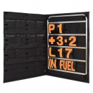 BG Racing Standard 4 Row Aluminium Pit Board Kit