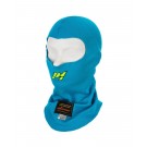 P1 Racewear Open Face Balaclava Neon Sky Blue