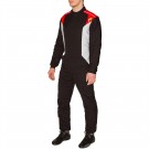 P1 Racewear Smart-X3 Race Suit 2 Layer FIA Black/Silver/Red Size 2