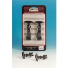 Grayston Rubber Bonnet Hooks - Small Pair