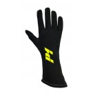 P1 Racewear Apex Race Gloves FIA Approved Black Size 8 (AA022APB)
