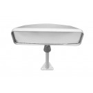 Lifeline Sportscar Interior Mirror, Centre Mount, Convex, White, 100mm Stem (461-101-012)