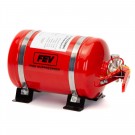 FEV 3.5Ltr Steel Mechanical Plumbed-In Foam Race Car Fire Extinguisher Kit F-TEC3500MK