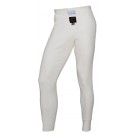 P1 Racewear Soft Touch Modacrylic Long Johns White Size XL (AA048AW)