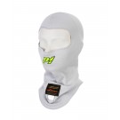 P1 Racewear Open Face Aramid Nomex Balaclava Silver (AA014S)