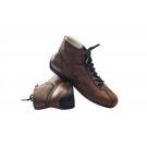 P1 Racewear Mito Classic Race Boots Size 40 Oakbark Brown