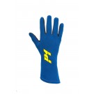 P1 Racewear Apex Race Gloves FIA Approved Blue Size 8 (AA022APR)