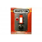 Grayston Starter Panel- Push Button & Light - 30 Amp 