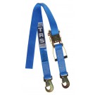 TRS Ratchet Tie Down, 50mm, 2m Long, 2200kg Heavy Duty Ratchet, Snap Ends 