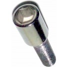 Grayston Wheel Bolt - Round Tuner Style, 12mm Internal Hex, Chrome Plated